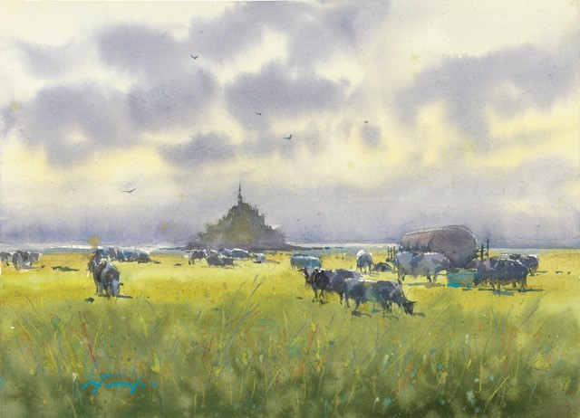 Painting Impressions in Watercolour with Keiko Tenabe – Apr 24th – 27th 2025 (4 days)