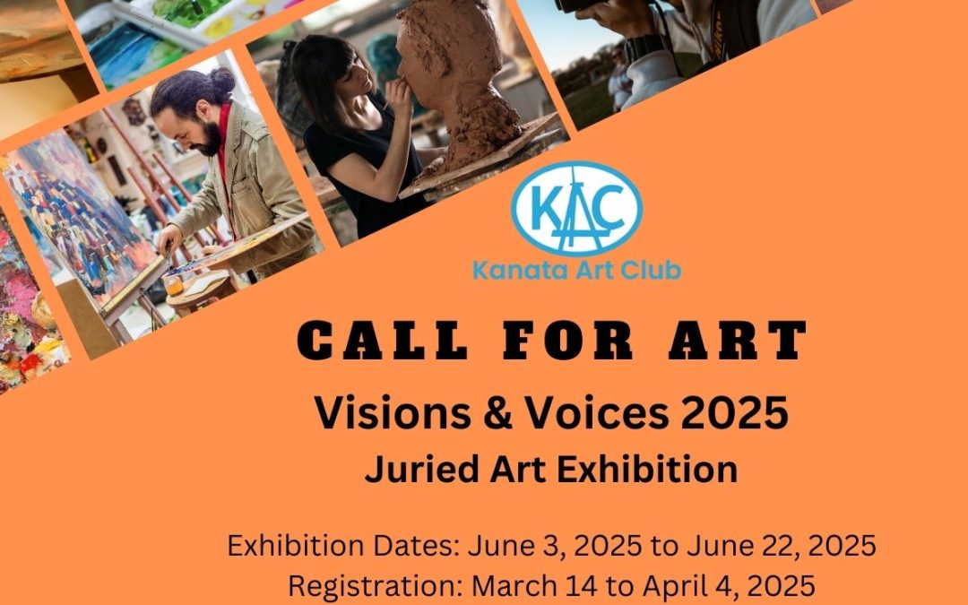 “Visions & Voices 2025” – Kanata Art Club’s Juried Exhibition at Foyer Gallery