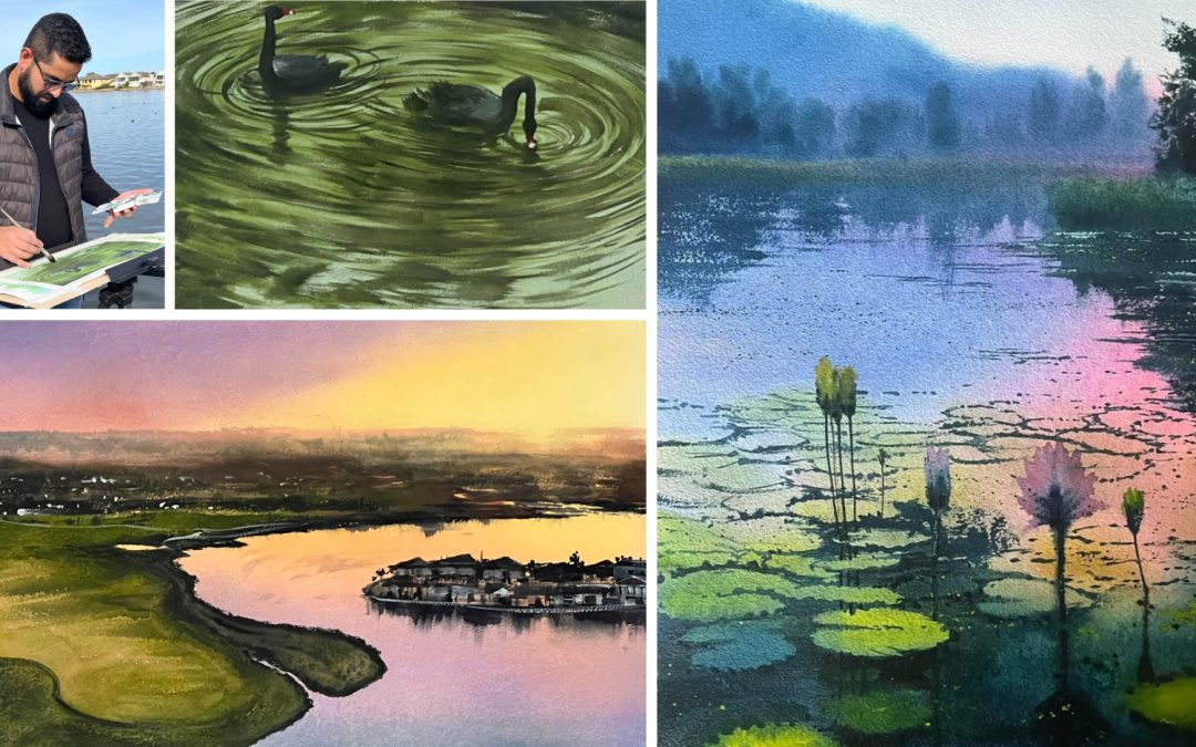 Bold & Glow in Watercolour, a Workshop with Rehann Vazid