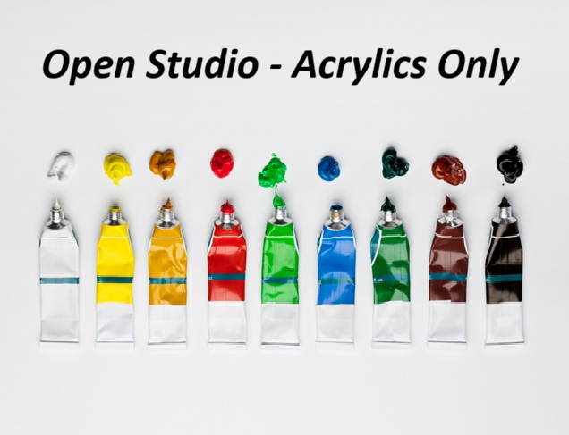 Open Studio – Acrylics Only – Winter 2027